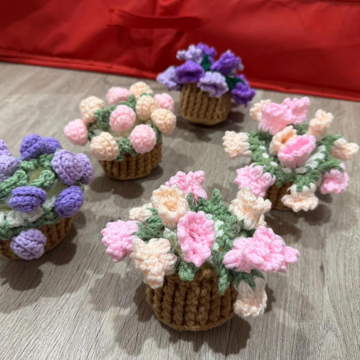 Handmade Crochet Coaster (Pack of 4)