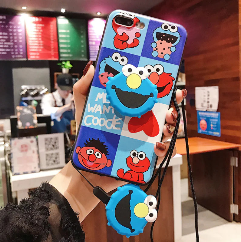 📱 Cute Snoopy Phone Case | 3D Stand & Full Protection 💖