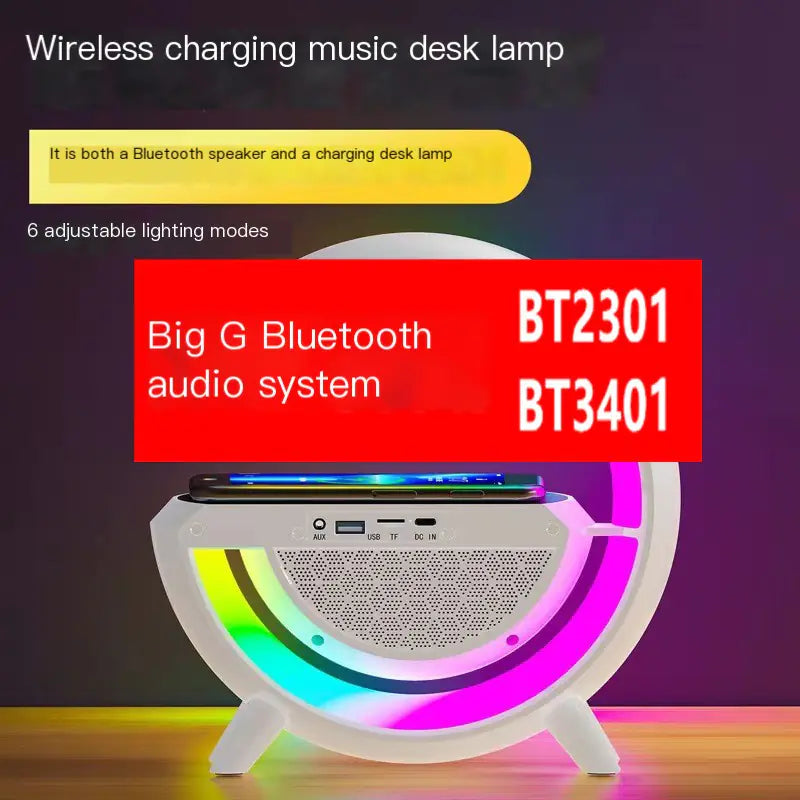 🔊 BT-3401 Wireless Speaker | Colorful LED Ambience & Deep Bass ✨