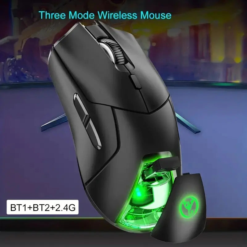 🖱️ HXSJ 2.4G Wireless Gaming Mouse | Silent Click & 4000 DPI Precision ⚡