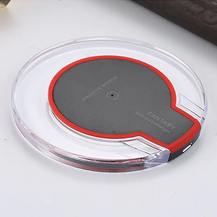 ⚡ Crystal Qi Wireless Charger K9 | Fast Charging & Smart LED Design 💎