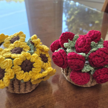 Handmade Crochet Coaster (Pack of 4)